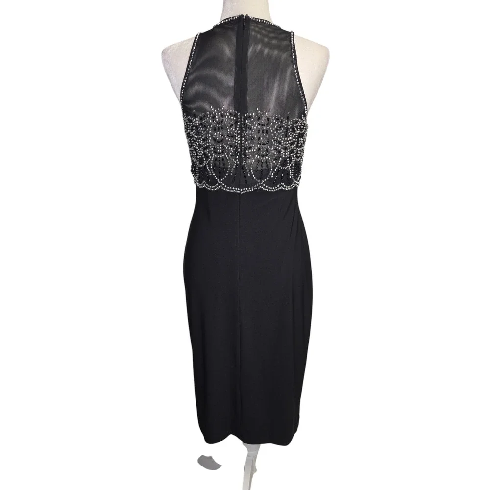 Cachet  Y2K Vintage  studded sleeveless Dress USA  size 6 NWT - Picture 7 of 7